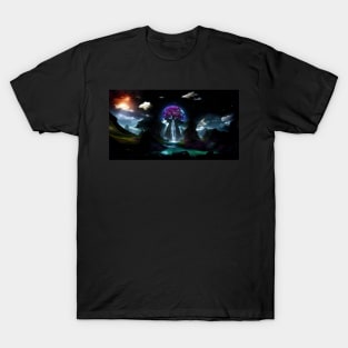 Tree of Life Fantasy Art T-Shirt